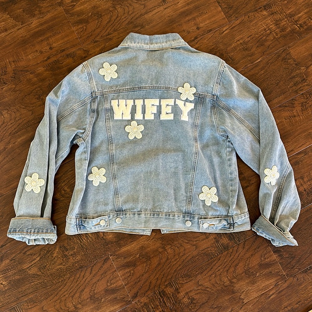 “Wifey” Denim Jacket